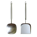 Stainless Steel Kitchen Utensils Long Handle Spatulas for Home Cooking Use