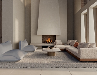 The Silent Living Room 3d model