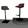 Modern Bar Chair Bar Stool Bar Stool Without Armrest Bar Chair Stool 3d model