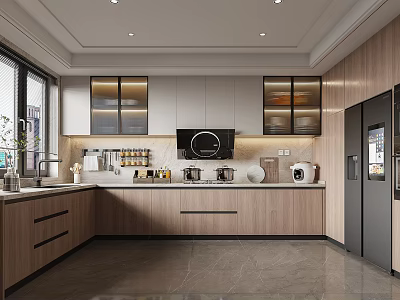 Modern Kitchen 3d model