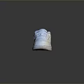 Stylish White Casual Sneakers Lace Up Low Top Design For Everyday Comfortable Wear