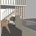 Modern Beauty Hair Salon Interior Layout With Stylish Chairs And Mirror Workstations