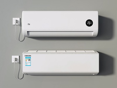 Air conditioner air conditioner hanging machine wall-mounted air conditioner inverter air conditioner 3d model