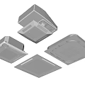 Various Styles Of Ceiling Air Conditioner Vents For Home Interiors