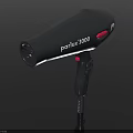 Black Parlux 3000 Hair Dryer With Red Button And Modern Design