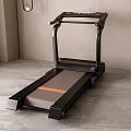Modern Treadmill Fitness Equipment With Sleek Design For Home Indoor Exercise Use