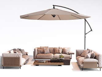 Modern outdoor sofa 3d model