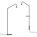 Modern floor lamp Minimalist floor lamp 3d model