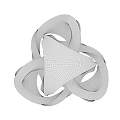 Industrial Equipment Intertwined Rings Grid Structure And 3D Mechanical Design Framework