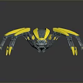 Machine Spider Spider Mechanical Spider Mecha Spider Science Fiction Spider Cyberpunk Spider Cyberpunk Spider 3d model