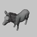 Realistic Standing Zebra Model With Detailed Black White Stripes And Lifelike Features