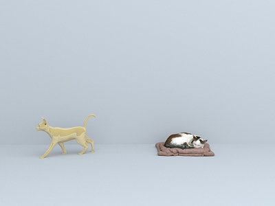 Modern Cat 3d model