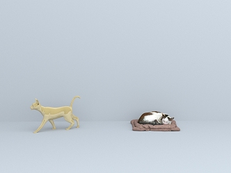 Modern Cat 3d model