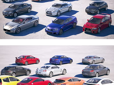 Hyundai Motor Car Portfolio 3d model
