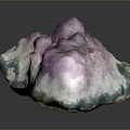 Crystal Crystal Ore Crystal Mineral Gem Ore Crystal Crystal Crystal Mineral Crystal Blue Crystal 3d model