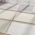 modern square carpet 3d model