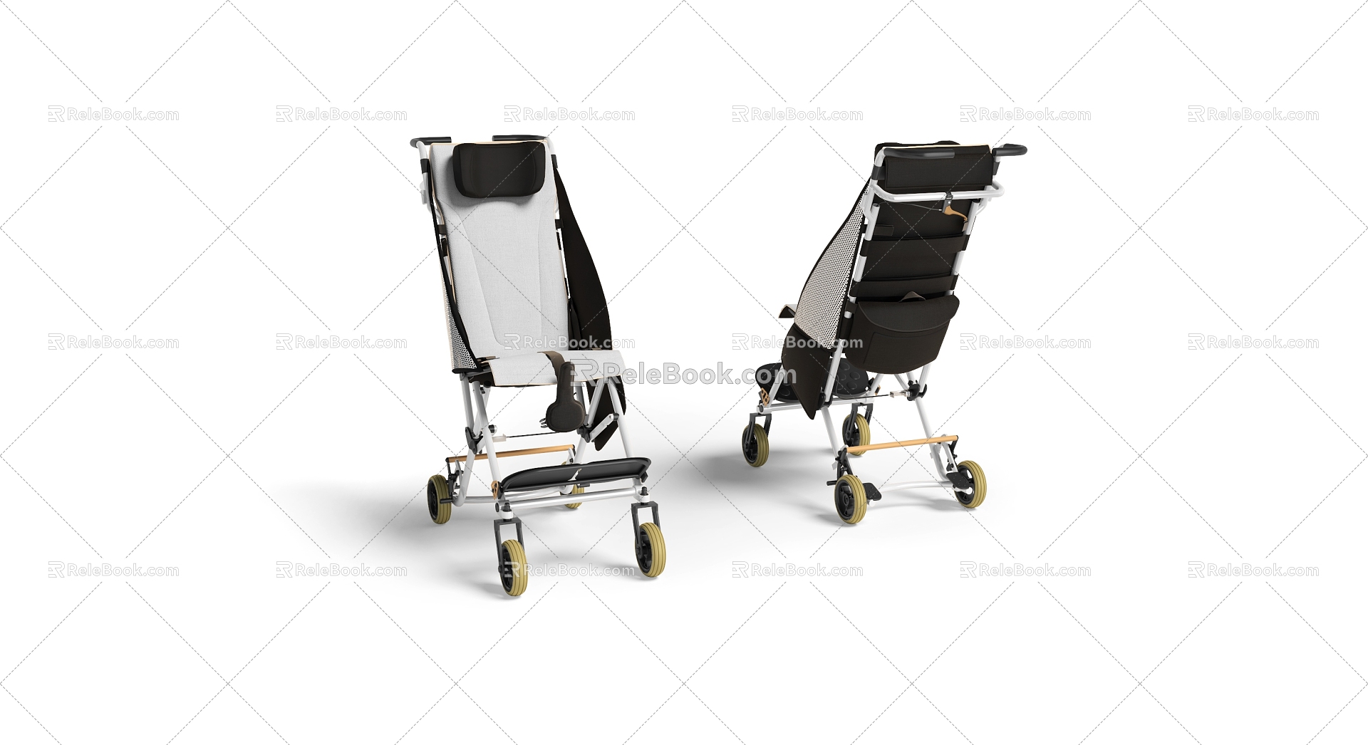 Baby stroller 3d model