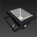LED Floodlight With Square Design Metal Body Portable Handle And Heavy Duty Construction