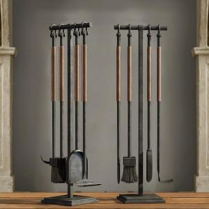 Fireplace Tools 3d model