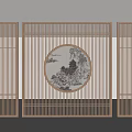 Screen partition 3d model