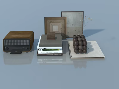 Modern Pet Cabinet With Wooden Design And Storage For Pet Accessories 3d model