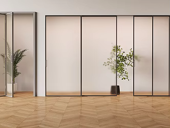 glass sliding door sliding door glass folding sliding door 3d model