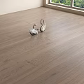 Natural Light Wooden Floor With Smooth Surface And Elegant Texture In Interior Space 3d model