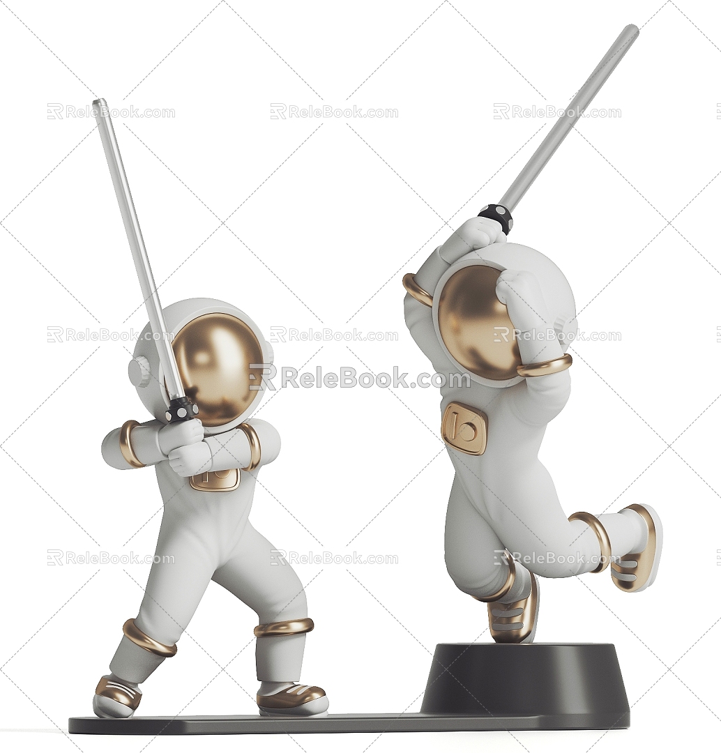 Kung Fu Astronaut Kung Fu Astronaut Astronaut Astronaut 3d model