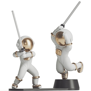 Kung Fu Astronaut Kung Fu Astronaut 3d model