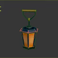 Railway lantern miner's lamp miner's lamp antique miner's lamp classical miner's lamp vintage miner's lamp portable lamp lighting 3d model