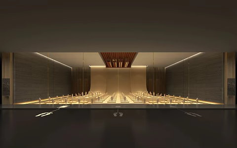 The Modern Museum 3d model
