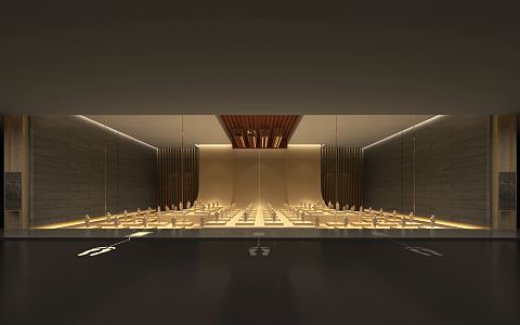 The Modern Museum 3d model