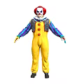 clown circus actor man character circus clown 3d model