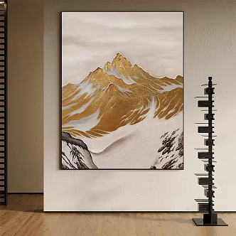 Modern Hanging Paintings New Chinese Hanging Paintings Chinese Hanging Paintings Rizhao Jinshan Hanging Paintings Light Luxury Hanging Paintings Living Room Hanging Paintings Hanging Paintings Study Room Hanging Paintings Office Hanging Paintings 3d model