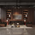 Modern Industrial Open Office Space With Neat Workstations And Ergonomic Mesh Comfortable Office Chairs