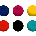 GYMREPUBLIC Fitness Balls In Various Colors For Sports Training And Exercise
