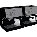 KRUPS Espresso Machines Modern Kitchen Appliances With Dual Setup And Stainless Steel Finish