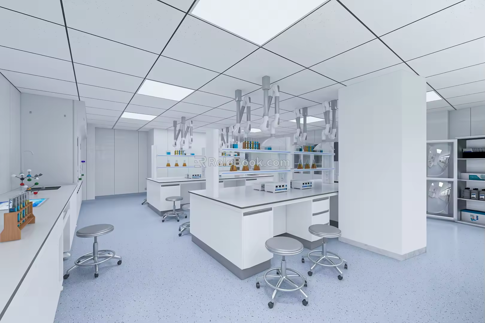 Laboratory 3d model