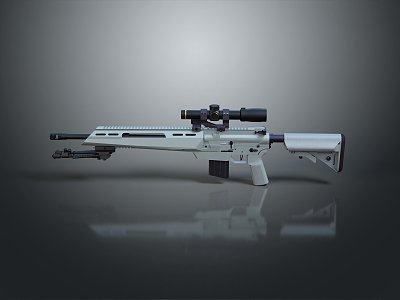 modern sniper rifle sci-fi sniper rifle sci-fi sniper rifle model