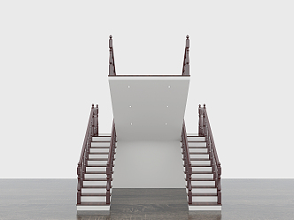 European Stairs 3d model