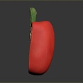 Red pepper pepper vegetables fruits and vegetables fresh fruits and vegetables seasonal fruits and vegetables organic fruits and vegetables food realistic 3d model