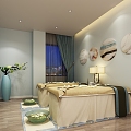 New Chinese Beauty Salon 3d model