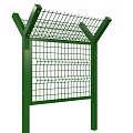 airport enclosure metal net 3d model