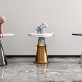 Light Luxury Round Several Corner Several Combination 3d model