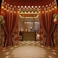 Unique Whimsical Fairy Tale Themed Hotel Guest Room With Vibrant Creative Interior Furniture Decorations