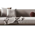 Modern Combination Sofa Simple Luxury Sofa Combination 3d model
