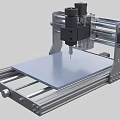 CNC Machining Router 3d model