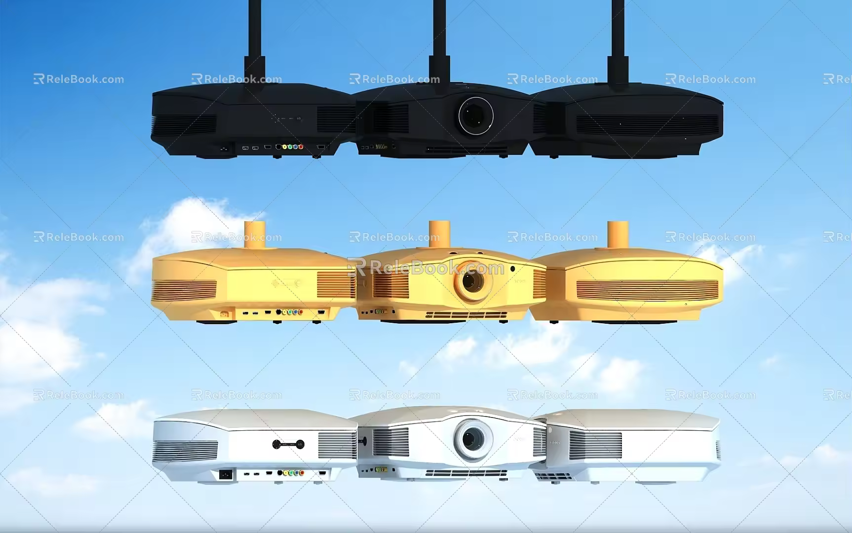 Modern Projector Projector 3d model