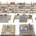 Modern Wooden Bookcase Designs With Open Shelves And Storage Display Solutions