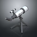 Professional Astronomical Telescope with Tripod for Space Exploration and Universe Observation